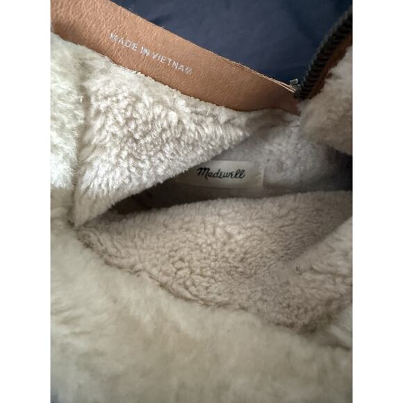 Madewell Toffee The Marceline Clog Boot in Shearling Size 8 - Picture 9 of 9